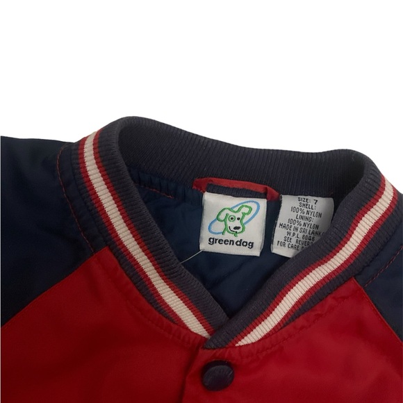 Green Dog Nylon Jacket Athletic - Picture 3 of 4